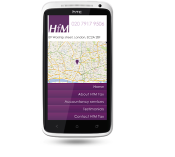 HFM mobile website